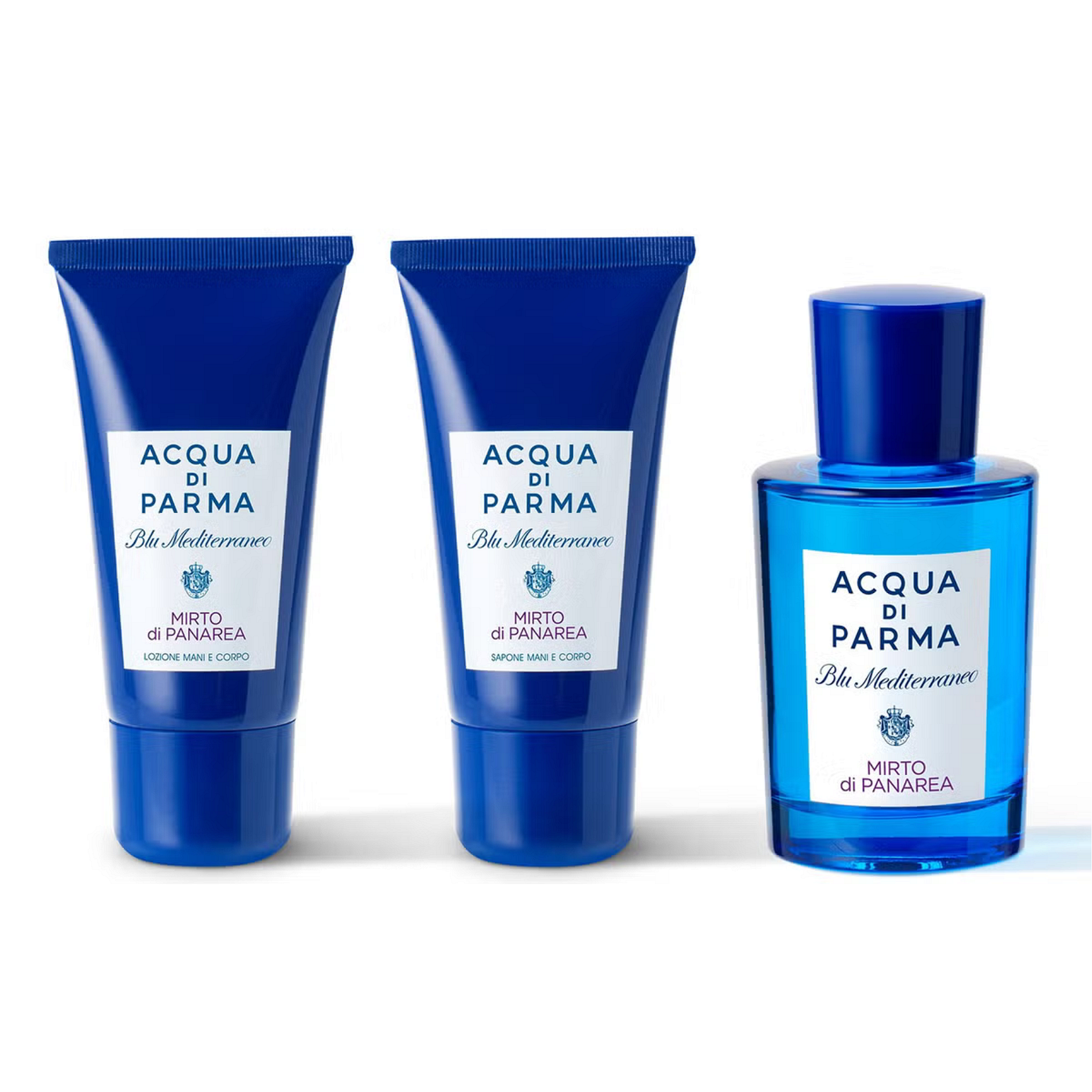 Acqua di Parma Acqua di Parma Blu Mediterraneo Mirto di Panarea EDT 100 мл + SG 75 мл + BL 75 мл - Подаръчен Комплект Унисекс 2
