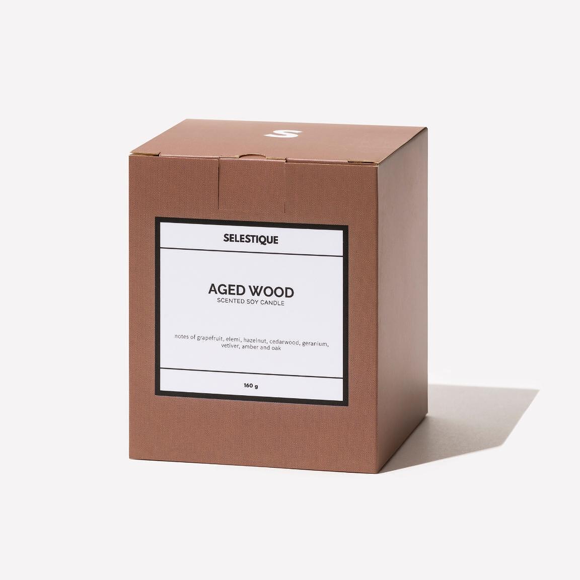 Selestique Selestique® Aged Wood - Ароматна свещ 160 г 3