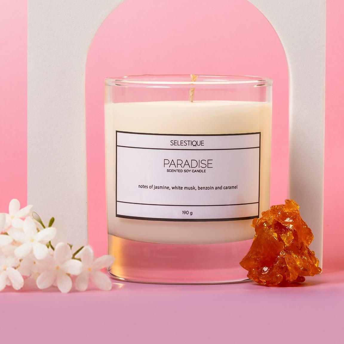 Selestique Selestique® Paradise - Ароматна свещ 190 г 4