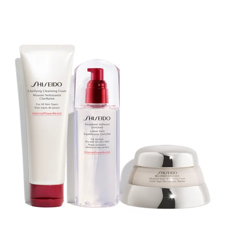 Shiseido Shiseido Cleansing Foam 15 мл + Activateur 10 мл + Cream Anti-rides 15 мл - Подаръчен комплект Унисекс 1