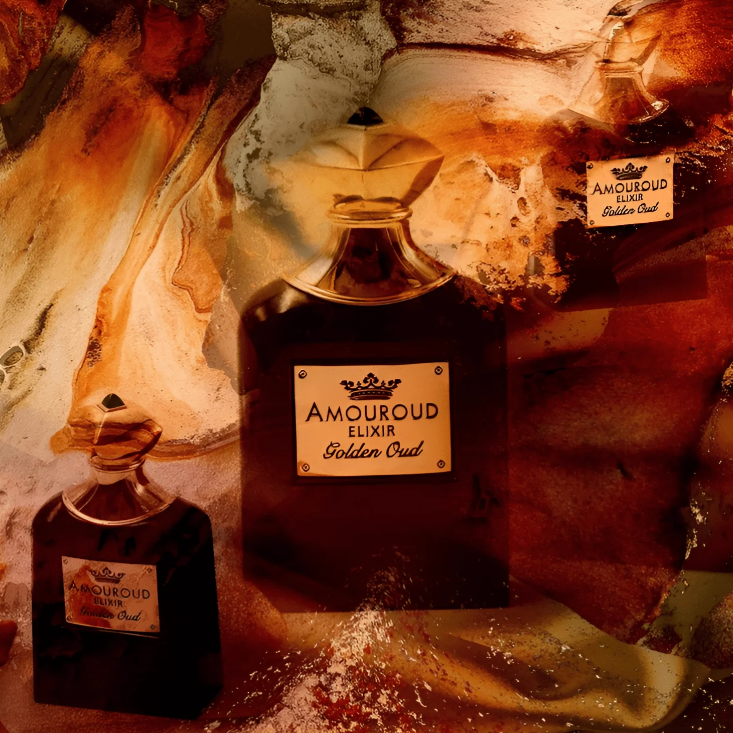 Amouroud Amouroud Elixir Golden Oud Extrait 75 мл - Парфюмен Елексир Унисекс 2