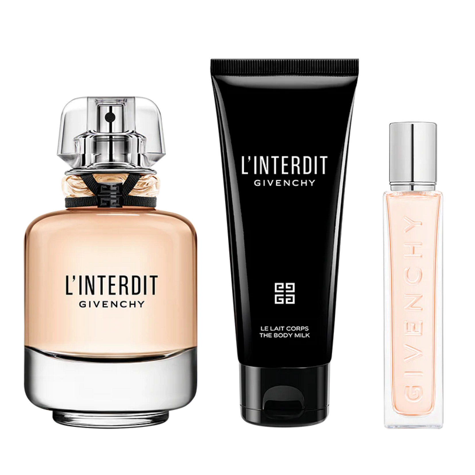 Givenchy Givenchy L'Interdit Парфюмна Вода 80 мл + 12.5 мл + Лосион за тяло 75 мл - Подаръчен Комплект за Жени 2