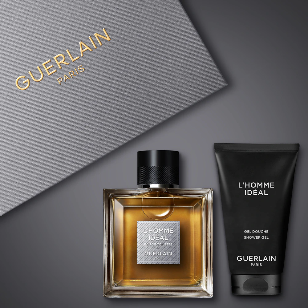 Guerlain Guerlain L Homme Ideal Тоалетна Вода 100 мл + Душ Гел 75 мл- Подаръчен Комплект за Мъже 2
