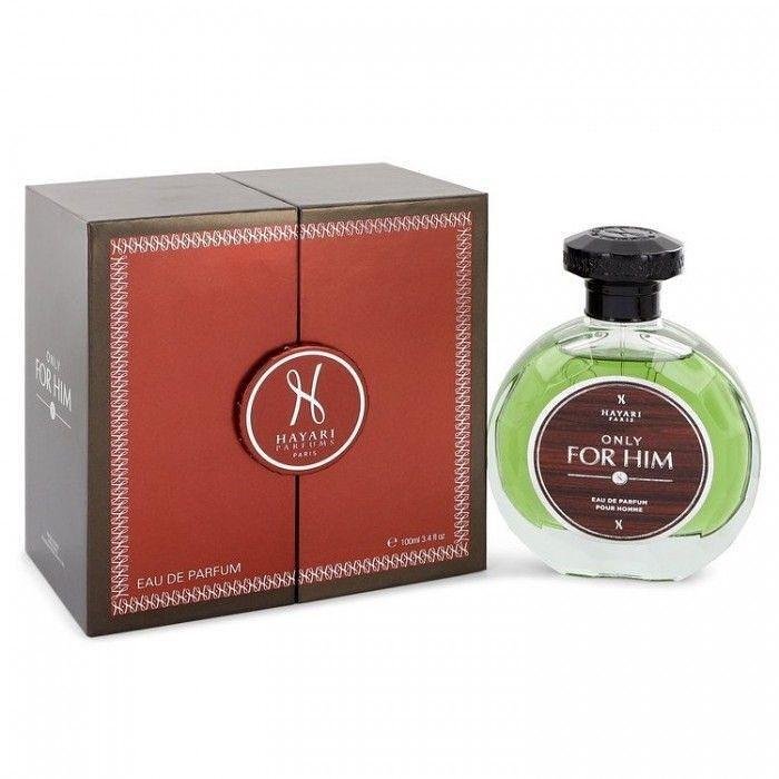 Hayari Parfums Hayari Only For Him 100 мл + 2 мл - Парфюмна Вода за Мъже 1