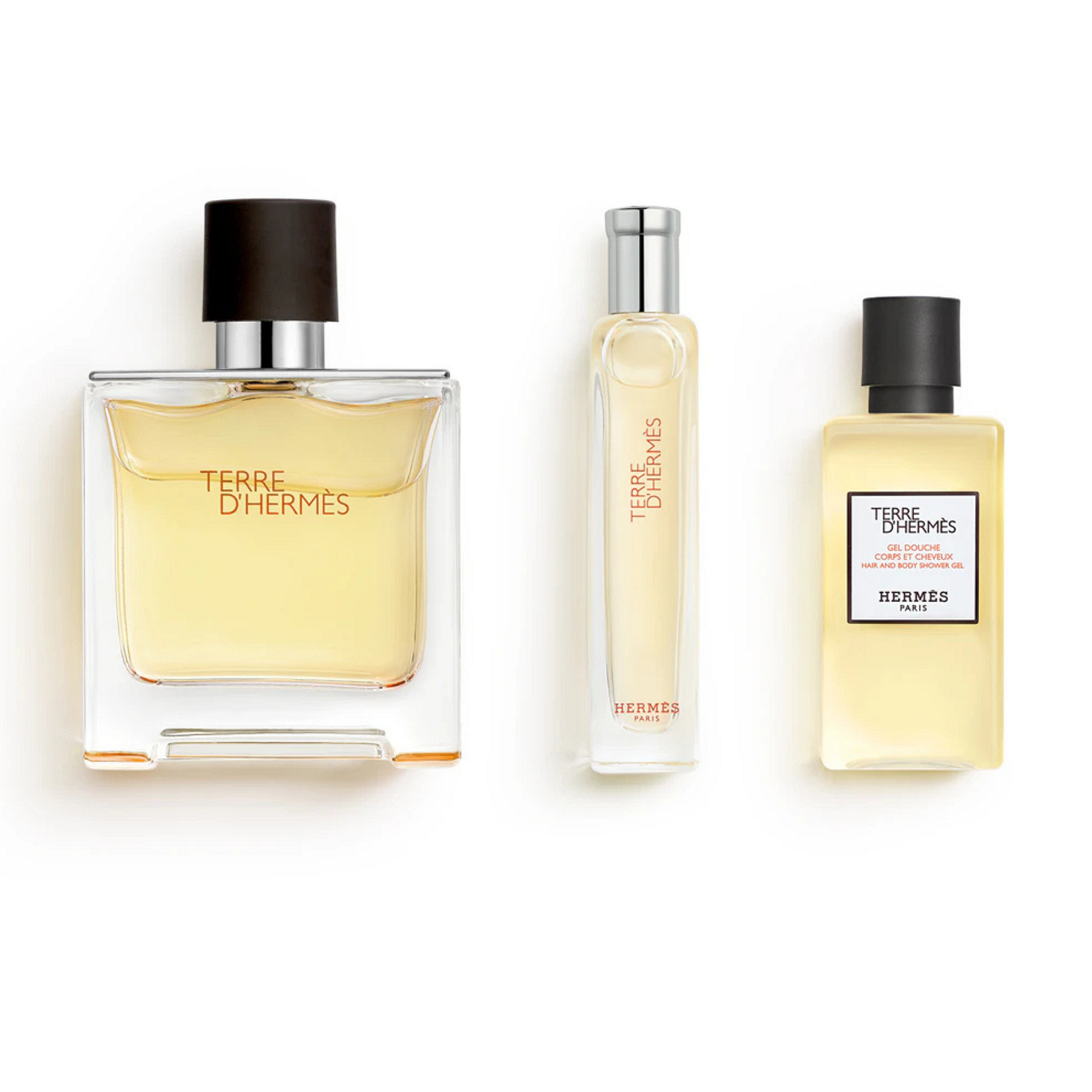 Hermès Hermes Terre D'Hermes Парфюмна Вода 75 мл + 15 мл + Душ Гел 40 мл - Подаръчен комплект за Мъже 2