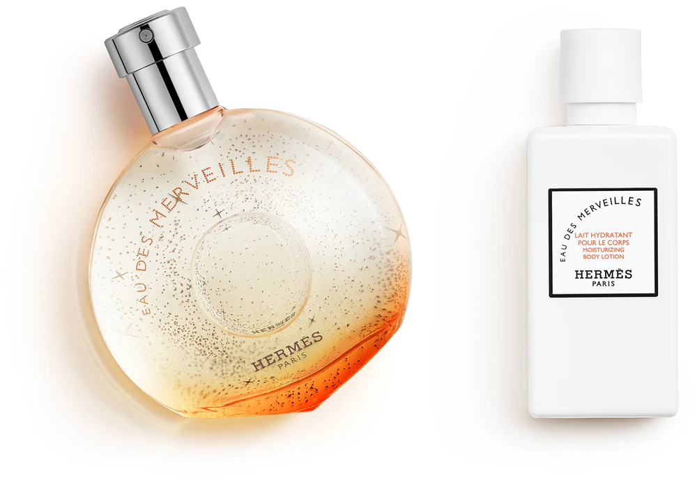 Hermès Hermes Eau Des Merveilles Тоалетна Вода 50 млl + Лосион за Тяло 40 мл- Подаръчен Комплект за Жени 2