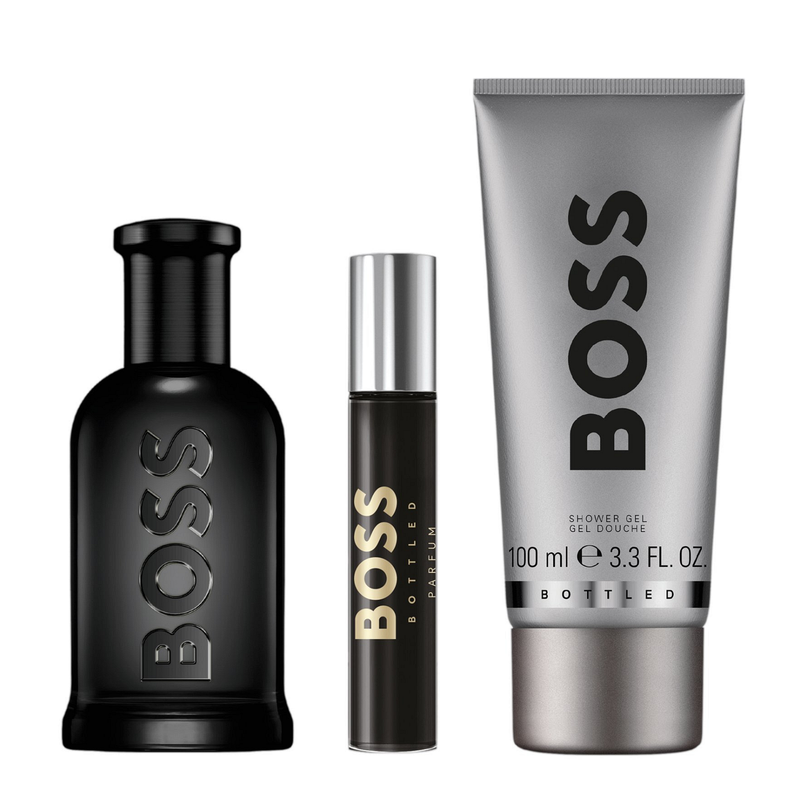 Hugo Boss Hugo Boss Bottled Parfum Парфюмна Вода 100 мл + 10 мл + Душ Гел 100 мл - Подаръчен Комплект за Мъже 2