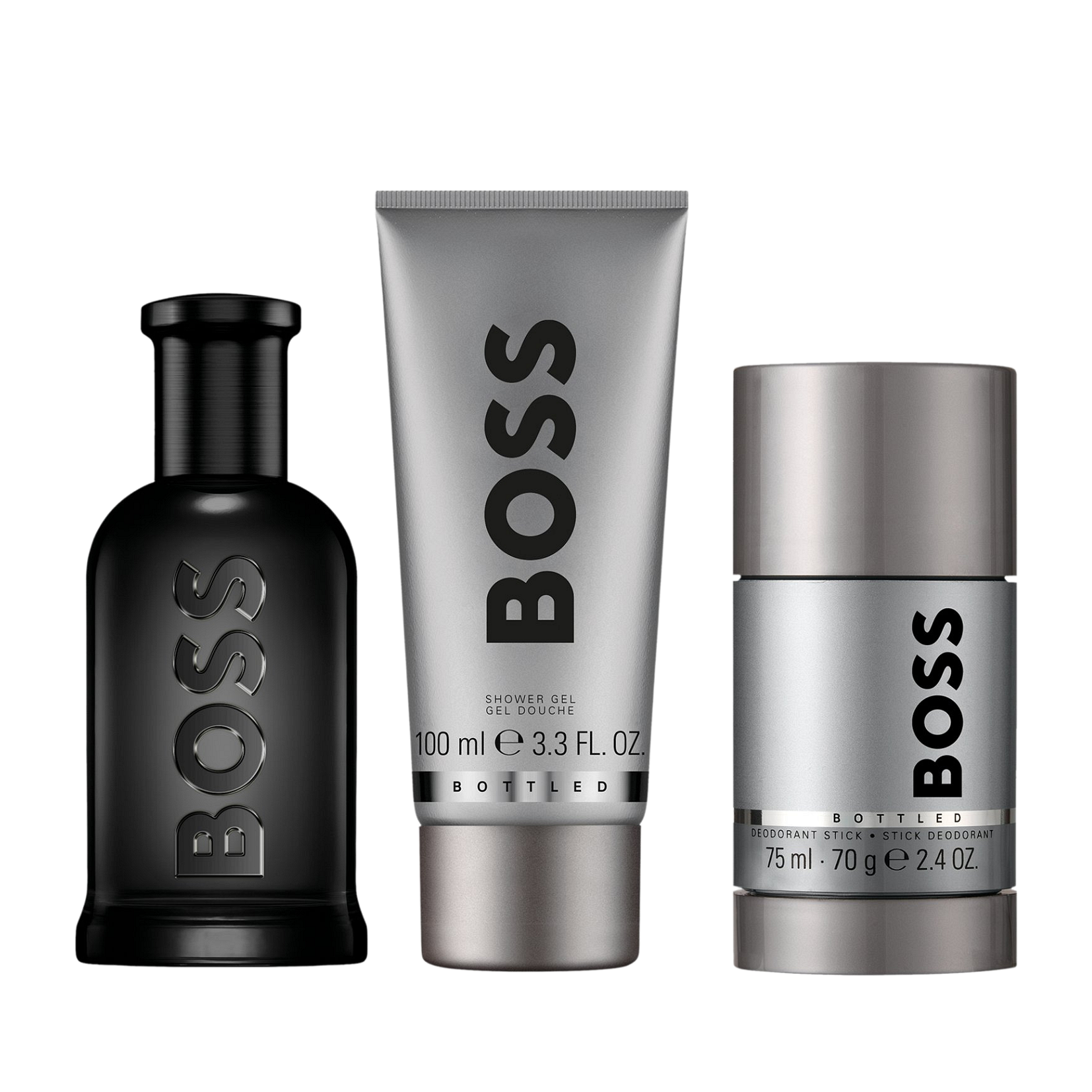 Hugo Boss Hugo Boss Bottled Parfum EDP 100 мл + Душ Гел 100 мл + Деостик 75 мл - Подаръчен Комплект за Мъже 2
