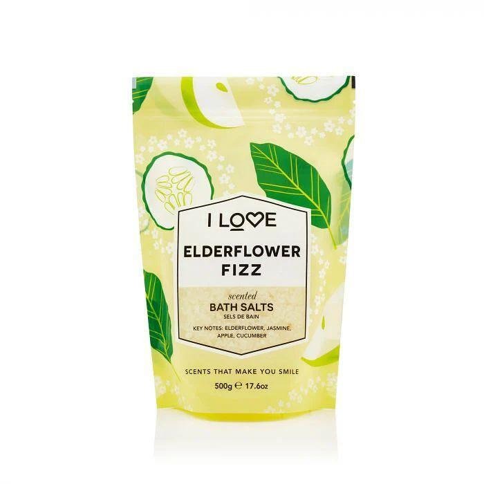 I Love Cosmetics I Love Signature Bath Salts Elderflower Fizz 500 g - Соли за Вана 1