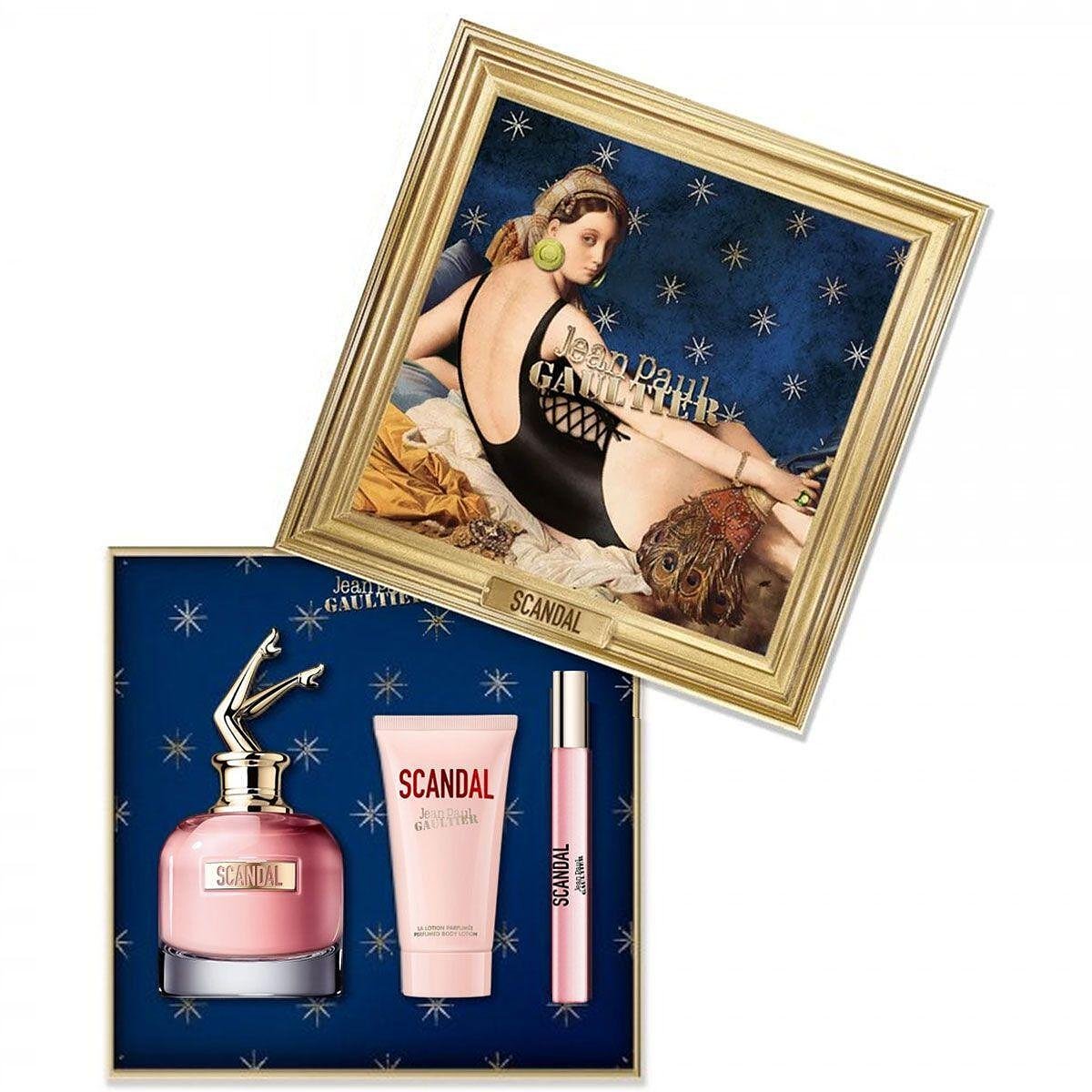 Jean Paul Gaultier Jean Paul Gaultier Scandal EDP 80 мл + EDP 10 мл + Лосион за тяло 75 мл - Подаръчен Комплект за Жени 2