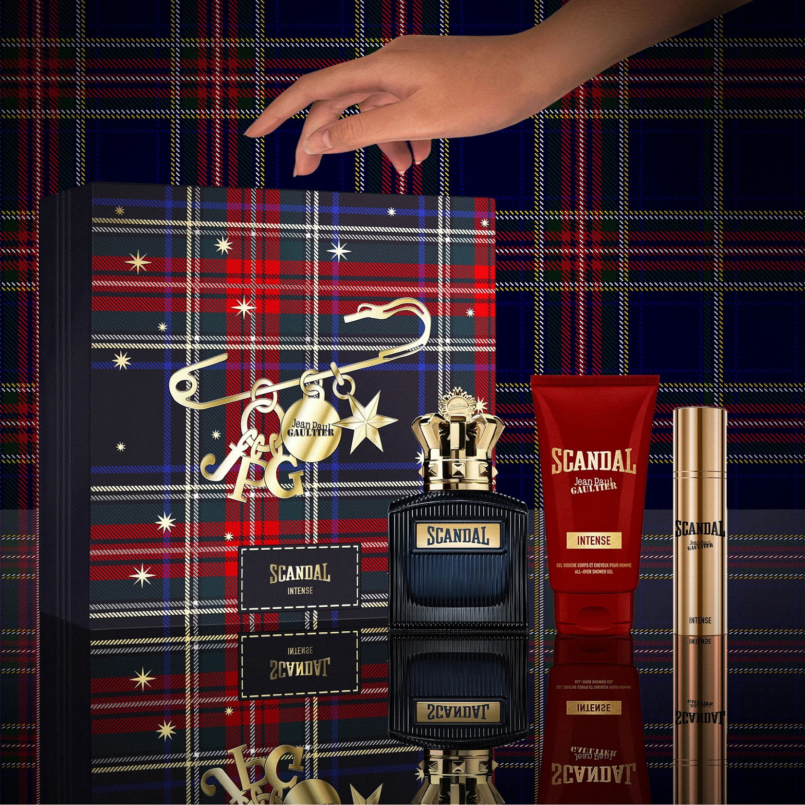 Jean Paul Gaultier Jean Paul Gaultier Scandal Pour Homme Intense + SG 75 мл + 10 мл 100 мл - Парфюмна Вода за Мъже 2
