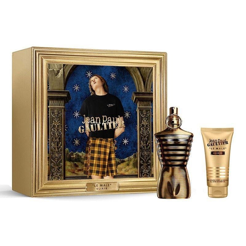 Jean Paul Gaultier Jean Paul Gaultier Le Male Elixir Парфюмен Елексир 125 мл + Душ Гел 75 мл - Подаръчен Комплект за Мъже 1