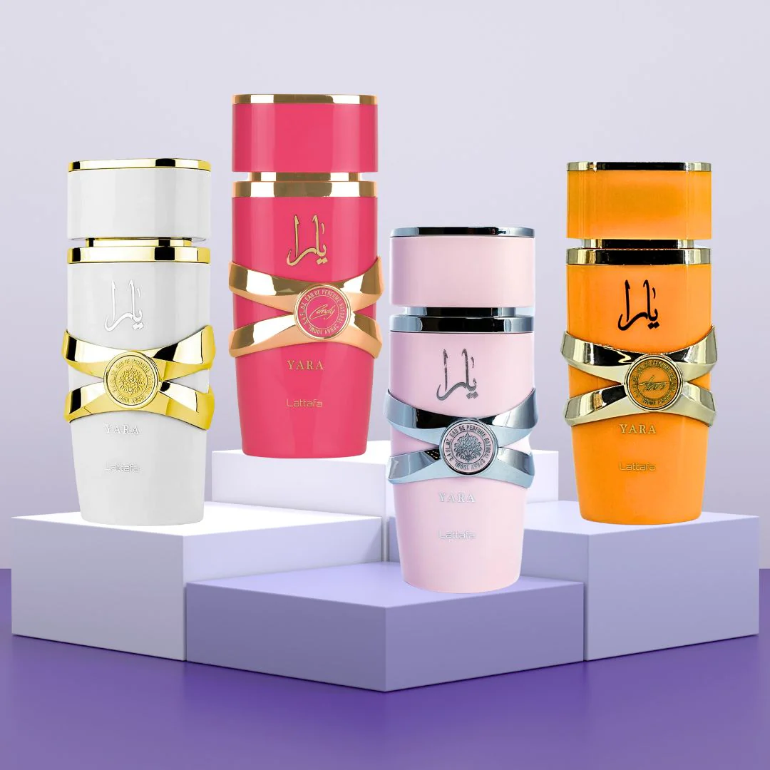 Lattafa Lattafa Yara EDP Set - Yara 25 мл + Yara Candy 25 мл + Yara Moi 25 мл + Yara Tous 25 мл - Подаръчен Комплект за Жени 3
