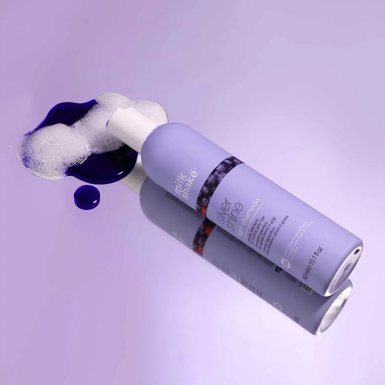 Milk Shake Milk Shake Silver Shine Light Shampoo 300 мл - Шампоан за Коса 3