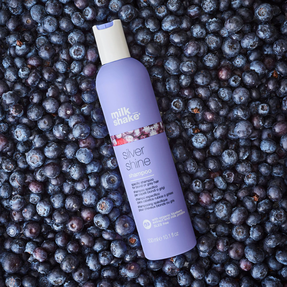 Milk Shake Milk Shake Silver Shine Shampoo 300 мл - Виолетов Шампоан за Руса и Сива Коса 2