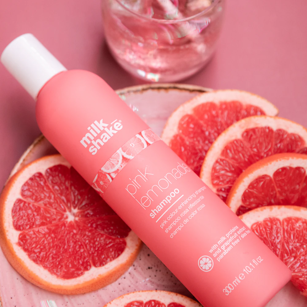 Milk Shake Milk Shake Pink Lemonade Shampoo 300 мл - Шампоан за блондинки и руса коса 2