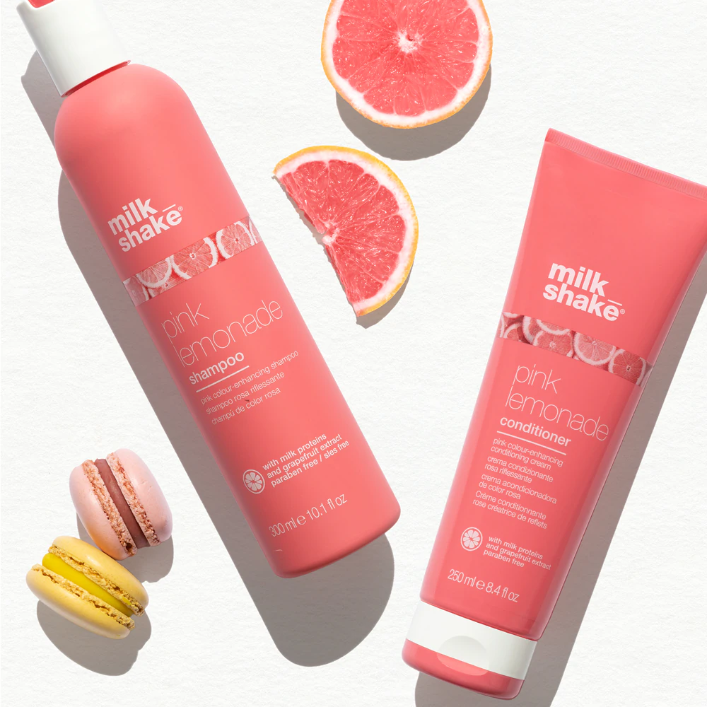 Milk Shake Milk Shake Pink Lemonade Shampoo 300 мл - Шампоан за блондинки и руса коса 3