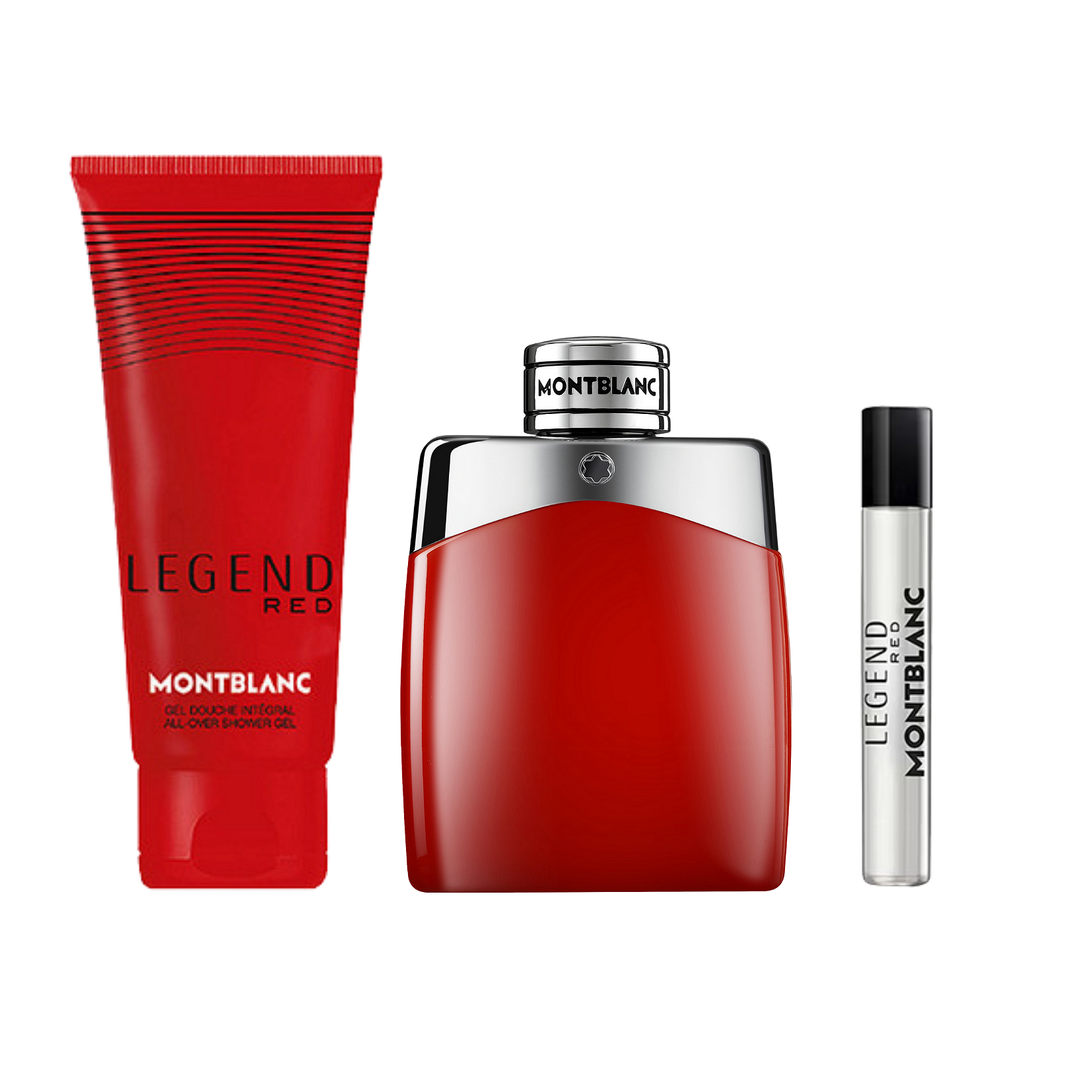 Mont Blanc Mont Blanc Legend Red Парфюмна Вода 100 мл + 7.5 мл + Душ Гел 100 мл - Подаръчен Комплект за Мъже 1