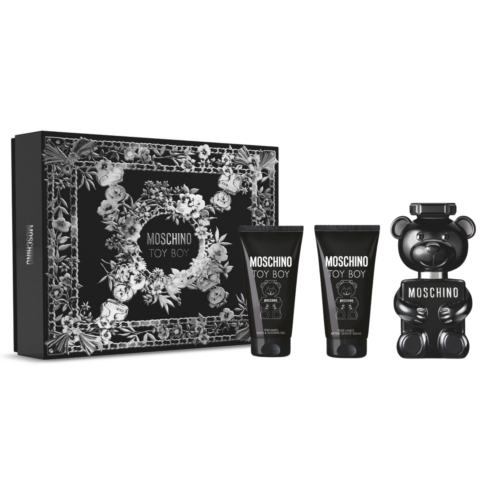Moschino Moschino Toy Boy Парфюмна Вода 50 мл + Афтършейв Балсам 50 мл + Душ Гел 50 мл - Подаръчен комплект за Мъже 1