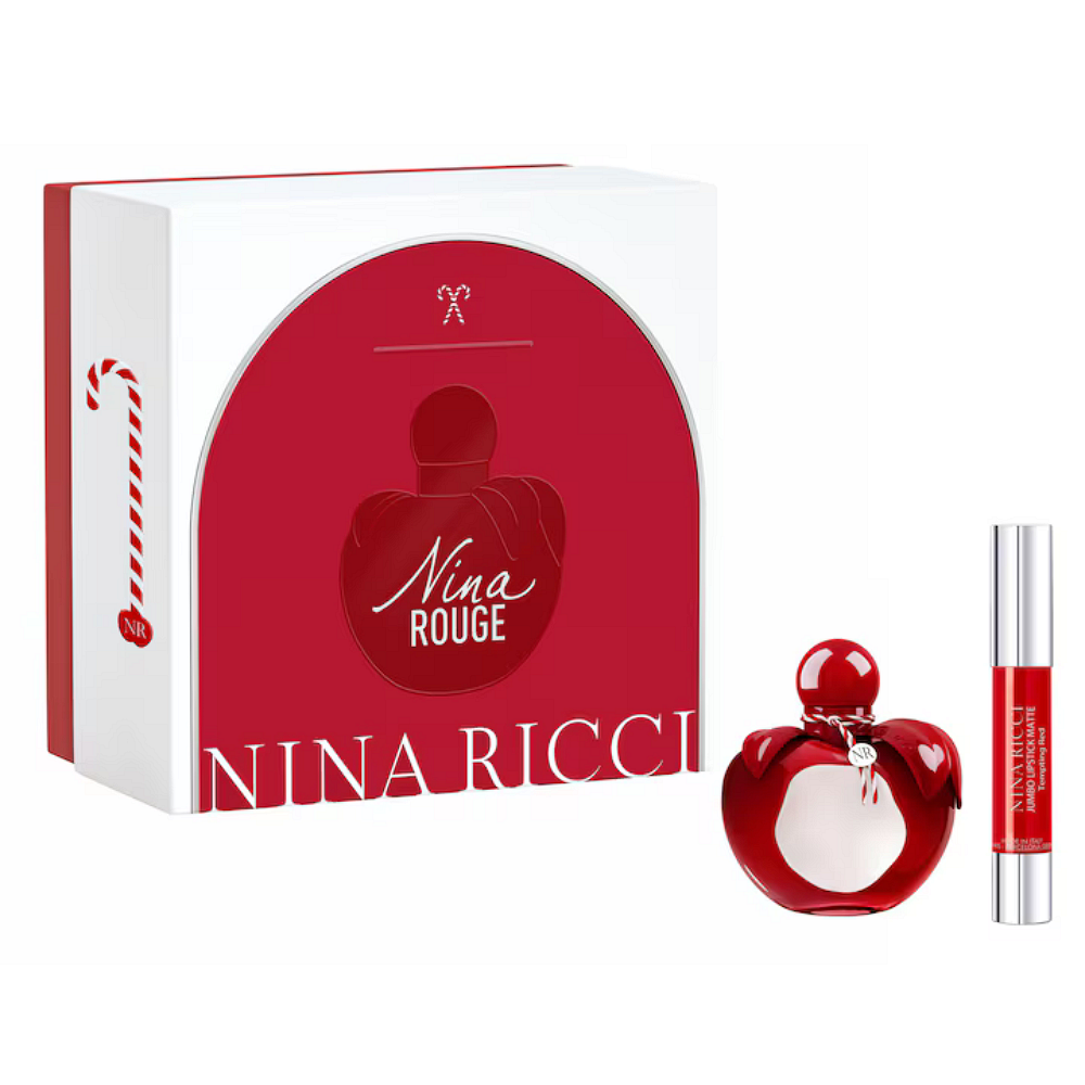 Nina Ricci Nina Ricci Rouge EDT 50 мл + Червило - Подаръчен Комплект за Жени 1