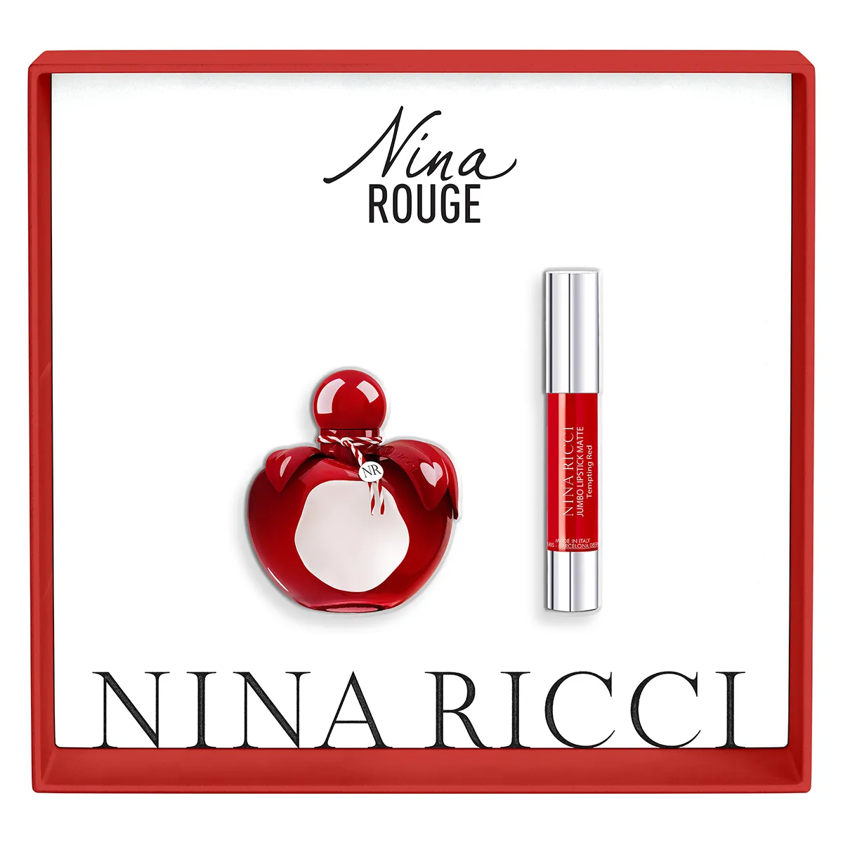 Nina Ricci Nina Ricci Rouge EDT 50 мл + Червило - Подаръчен Комплект за Жени 2