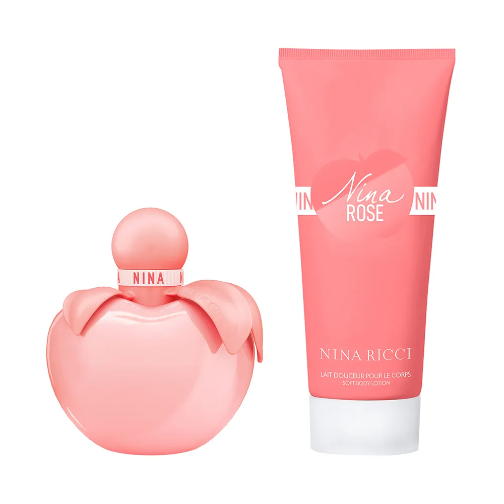 Nina Ricci Nina Ricci Rose Тоалетна Вода 50 мл + Лосион за Тяло 75 мл- Подаръчен Комплект за Жени 2