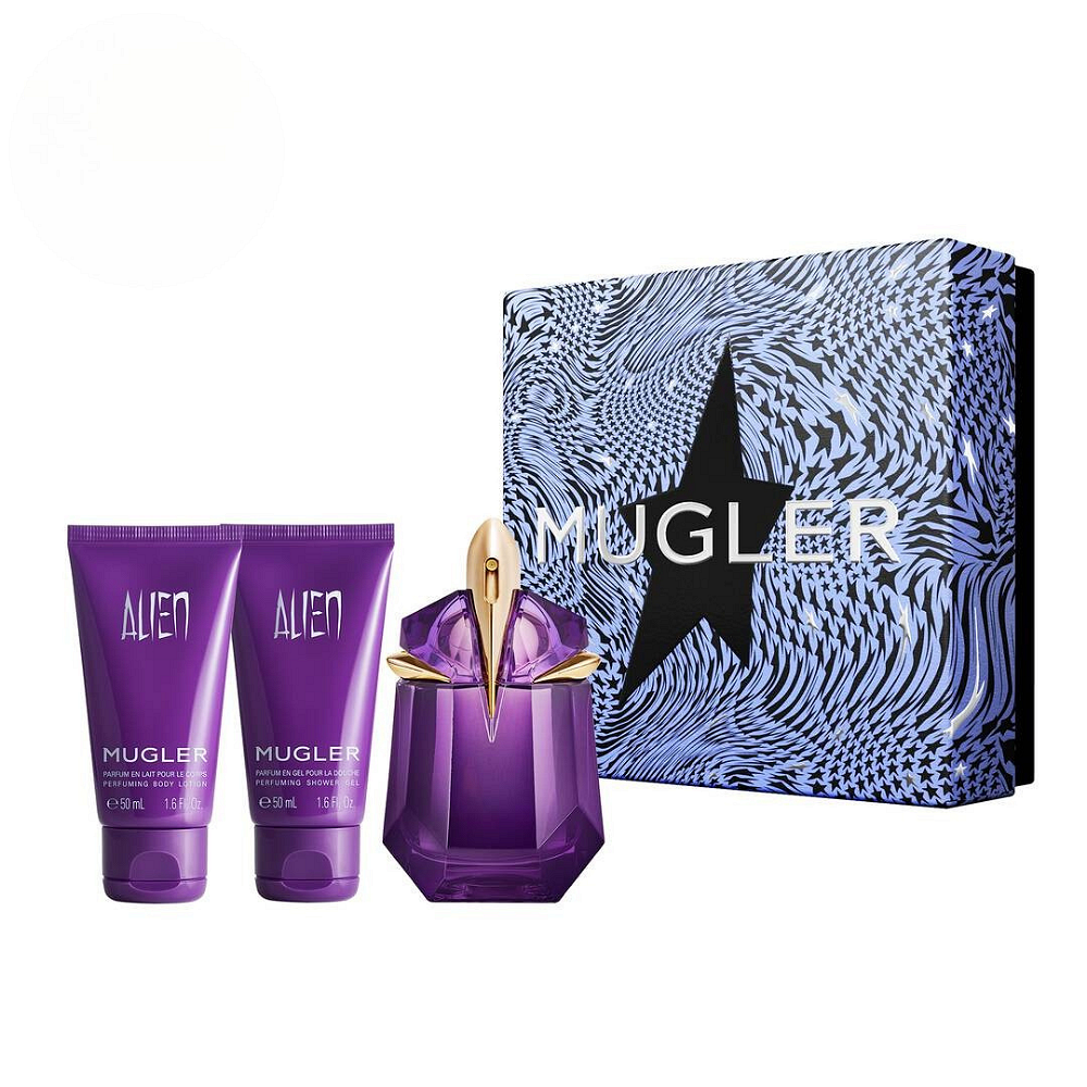 Thierry Mugler Thierry Mugler Alien Парфюмна Вода 30 мл + Душ Гел 50 мл + Лосион за Тяло 50 мл - Подаръчен Комплект за Жени 1