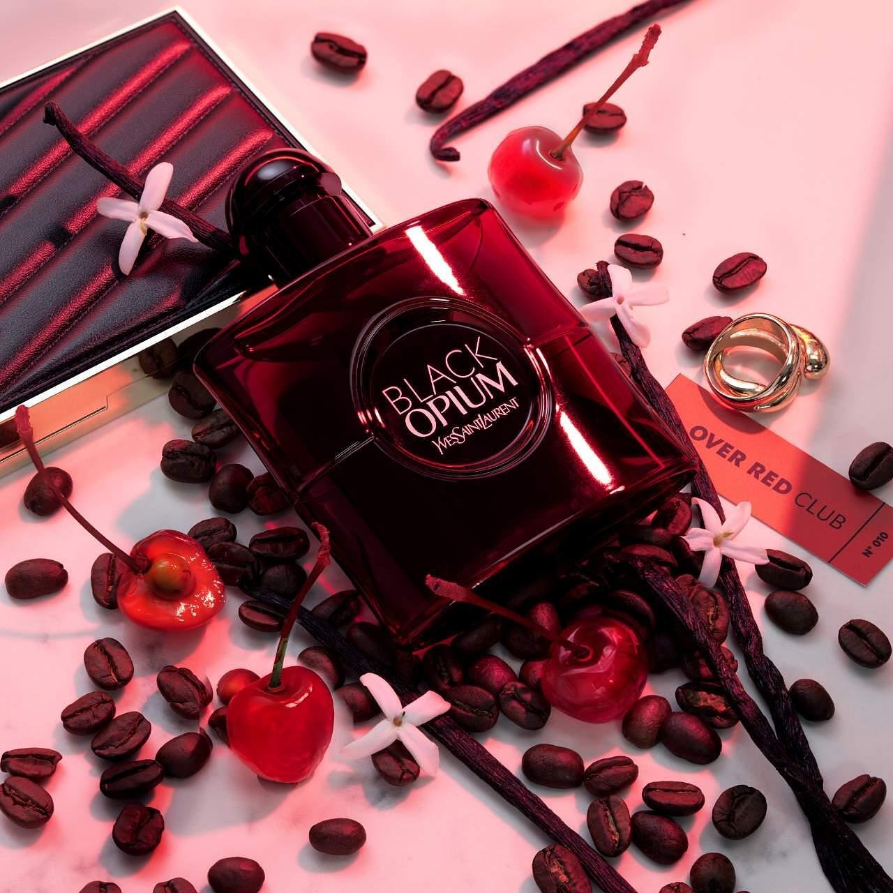 Yves Saint Laurent YSL Black Opium Over Red EDP 90 мл - Парфюмна Вода за Жени 5