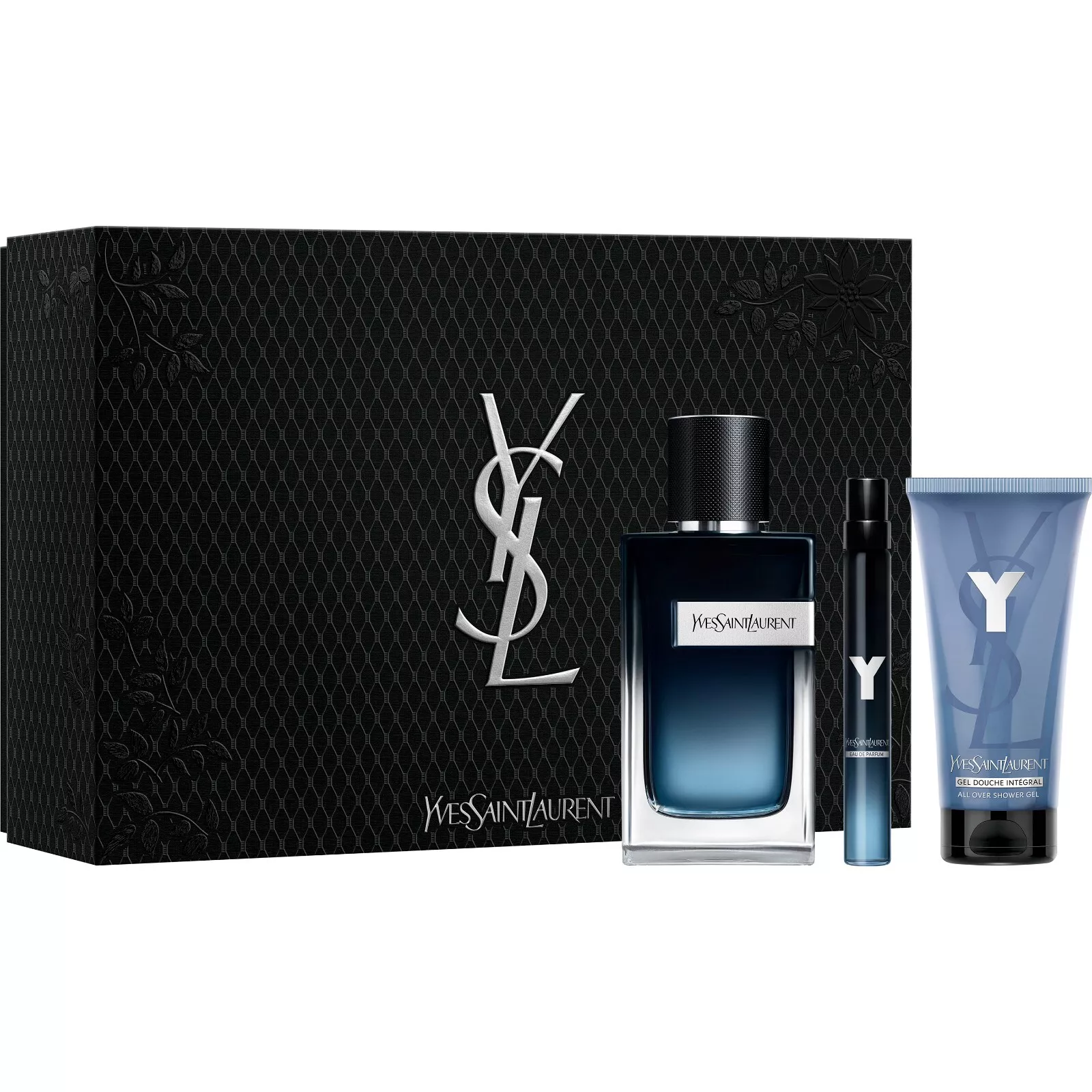 Yves Saint Laurent YSL Y Homme Парфюмна Вода 100 мл + 10 мл + Душ Гел 50 мл - Подаръчен Комплект за Мъже 1