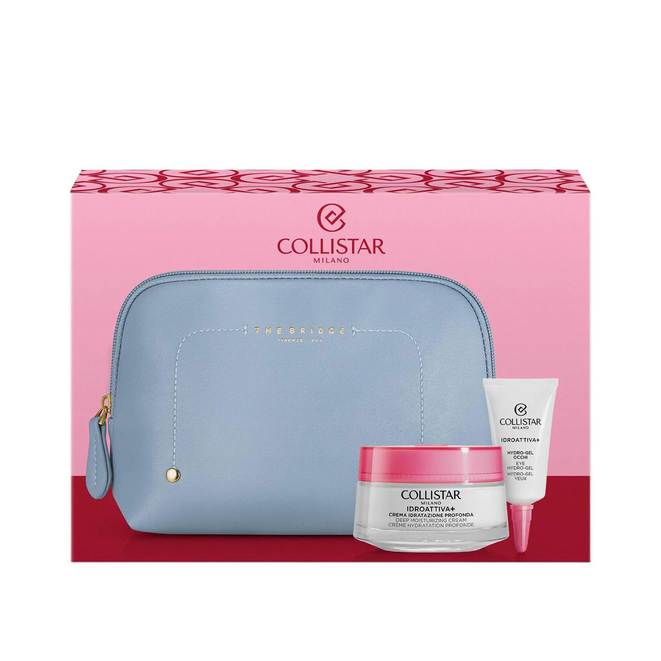 Collistar Collistar Deep Moisturizing Day Cream 50 ml + Eye gel 5 ml + Pouch 1