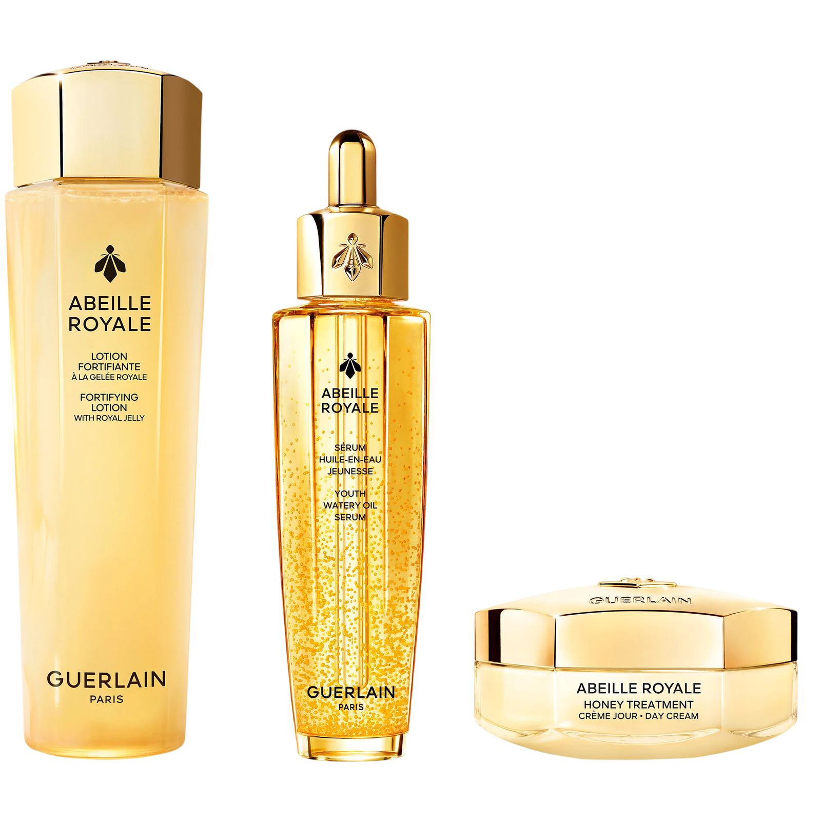 Guerlain Guerlain Abeille Royale — Дневен крем против стареене възстановяващ укрепващ за лице, 50 мл КОМПЛЕКТ 1