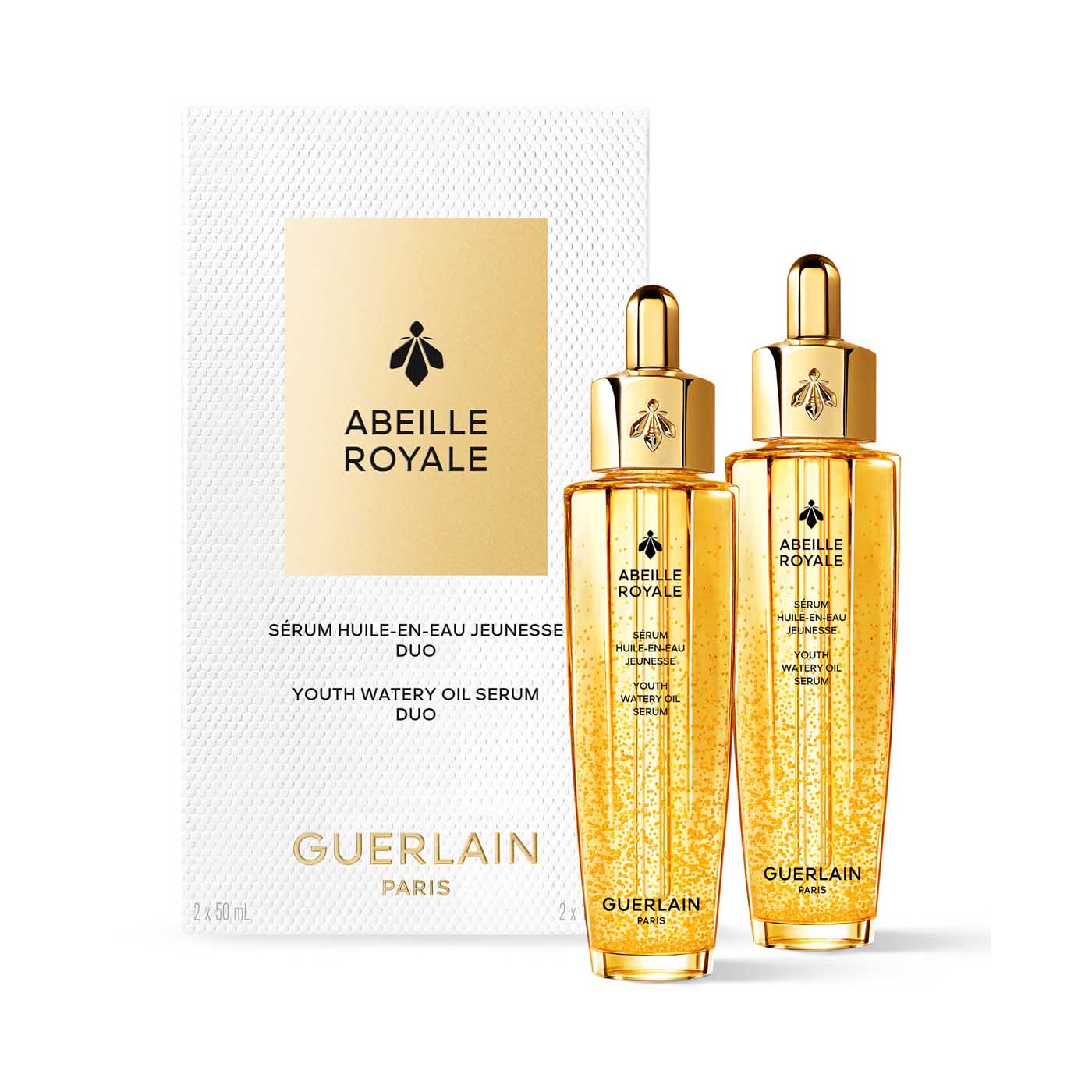 Guerlain Guerlain Abeille Royale Youth Watery Repairing Day and Night — Възстановяващо масло за дневна и нощна грижа КОМПЛЕКТ 2 бр. 1