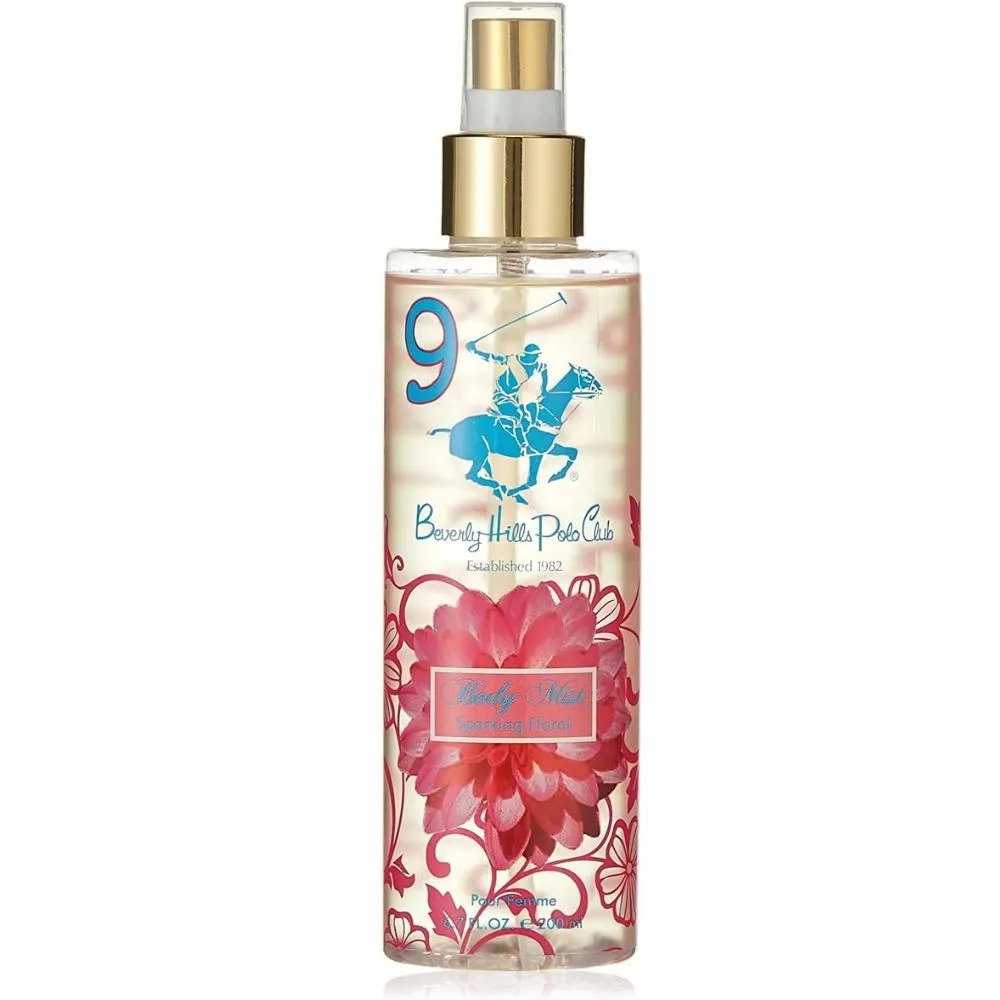Beverly Hills Polo Club Beverly Hills Polo Club No.9 Sparking Floral Body — Спрей, 200 мл 1