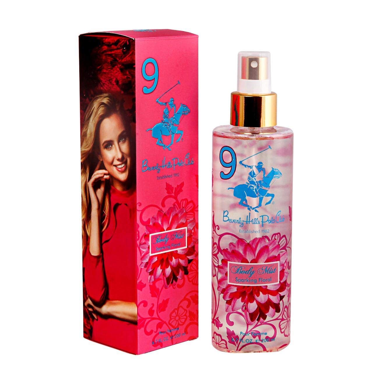 Beverly Hills Polo Club Beverly Hills Polo Club No.9 Sparking Floral Body — Спрей, 200 мл 2