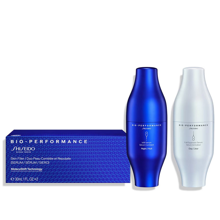 Shiseido Shiseido Bio-Performance — Серум против стареене дневен и нощен за лице, 30 мл КОМПЛЕКТ 3