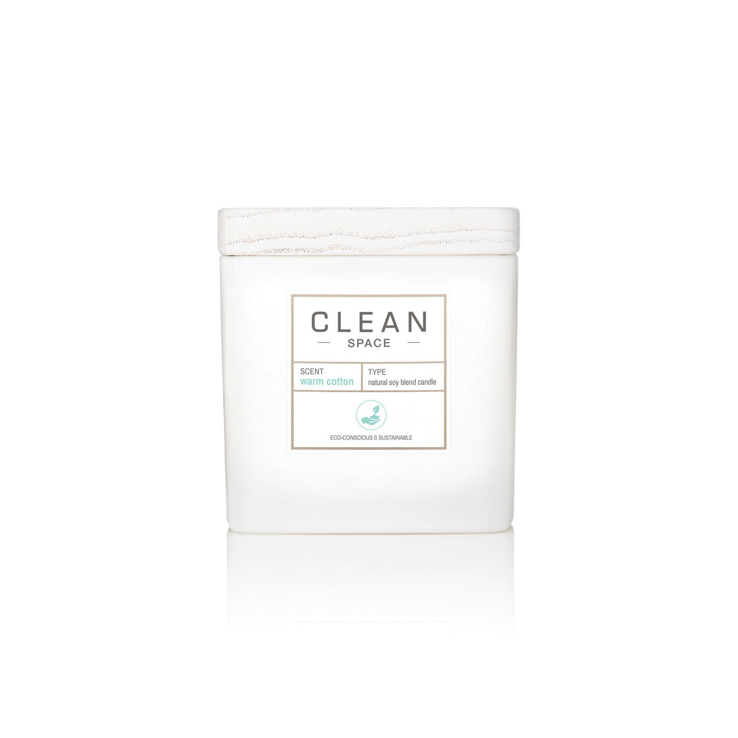 Clean Clean Warm Cotton — Ароматна свещ, 227 г 1