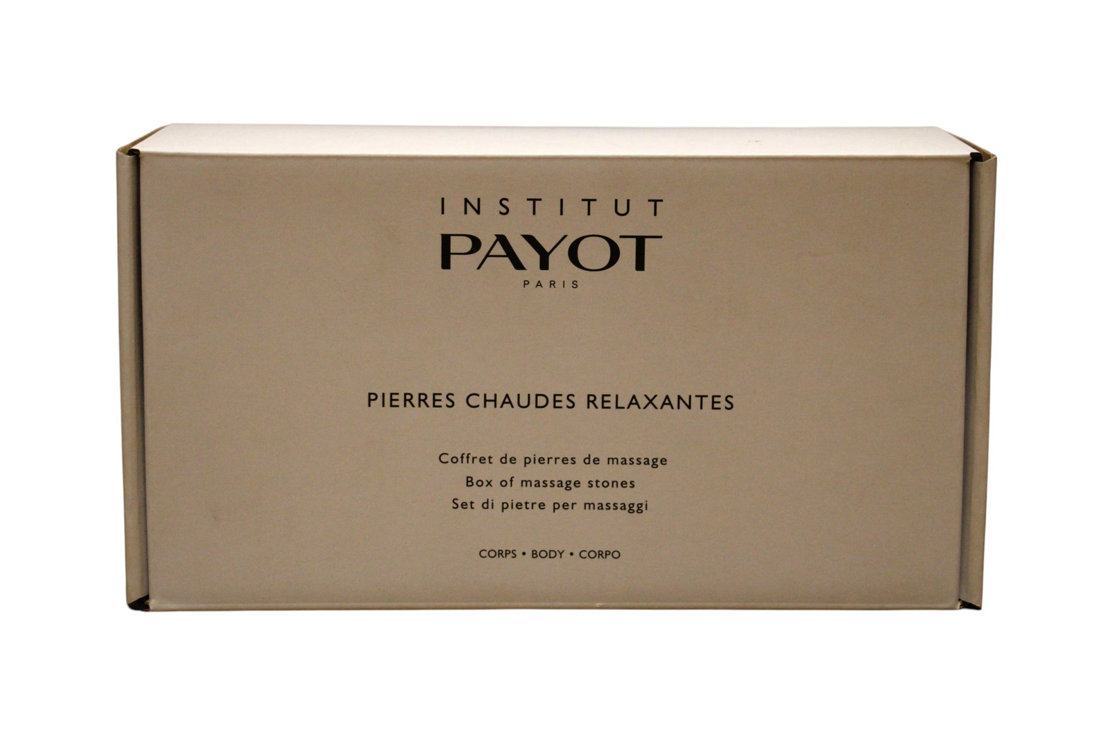 Payot Payot Set Pro Box Dark Gray Relaxing Body Massage Stone 4 pcs 1