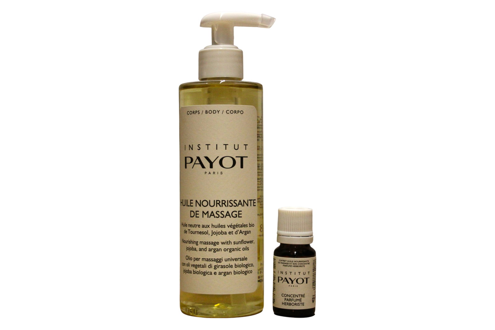 Payot Payot Pro Huile Nourishing Massage + Herboriste Essential — Подхранващо масло, 250 мл КОМПЛЕКТ 1