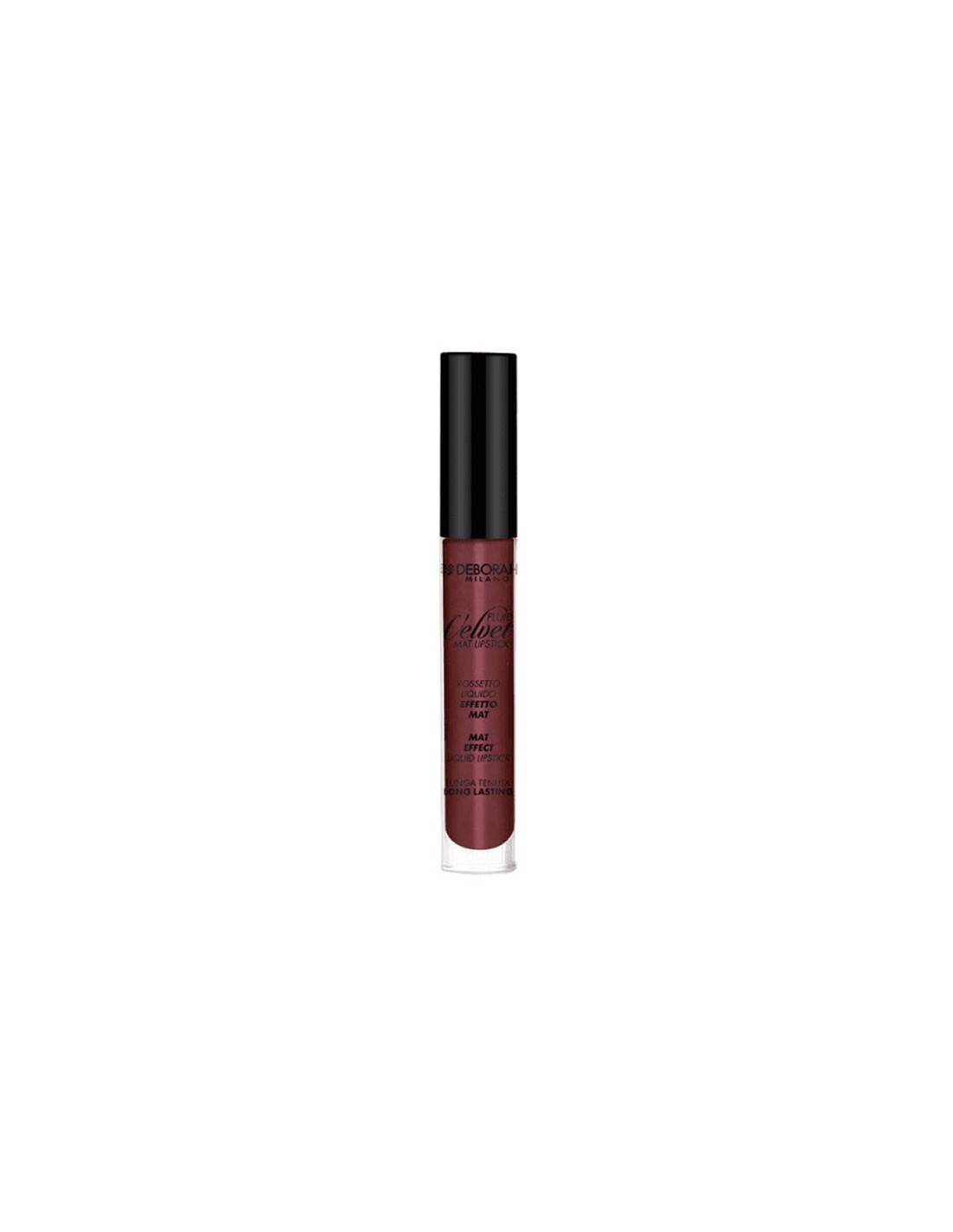 Deborah Deborah Velvet Matte — Матиращ флуид, 4.5 г — 52 Plum 1