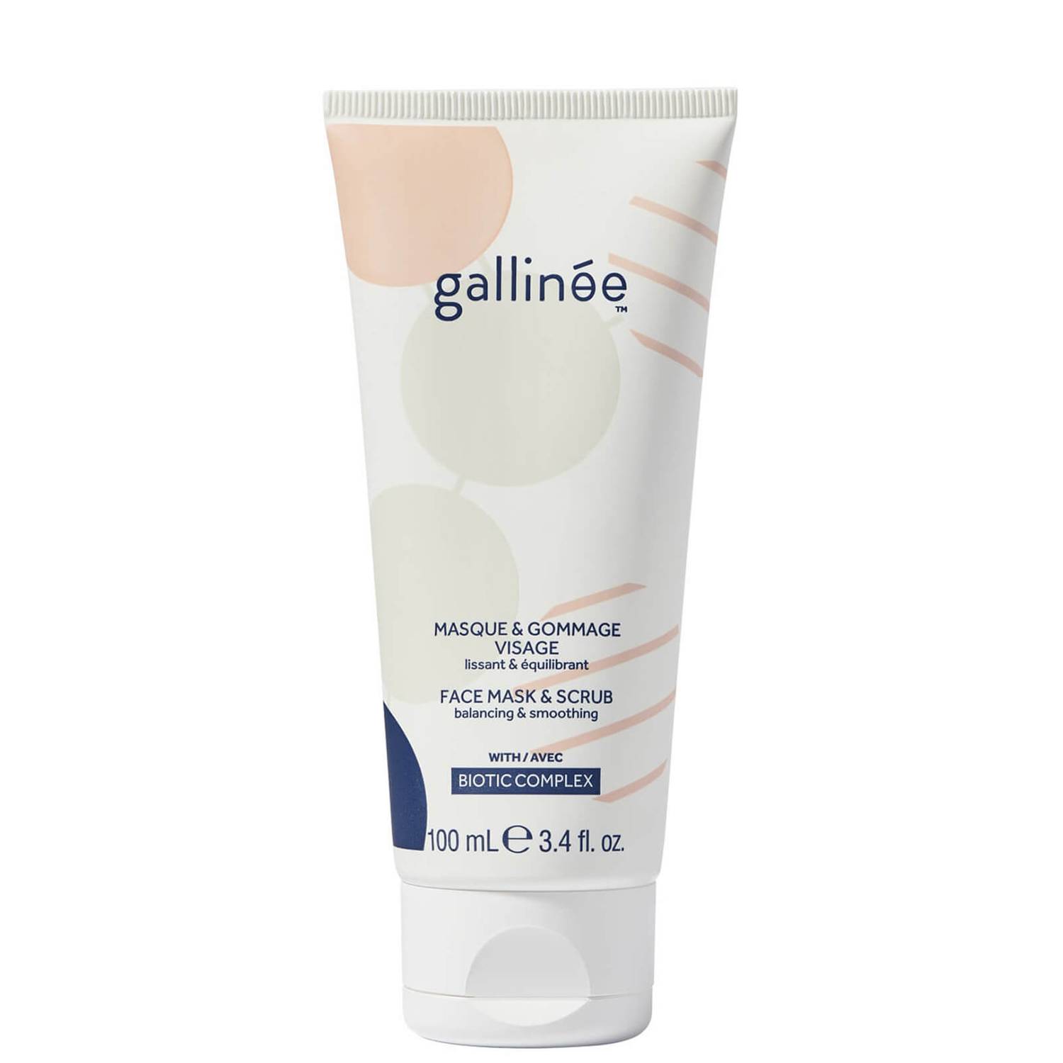 Gallinee Gallinee Microbiome Skincare Biotic Complex — Изглаждащ ексфолиант за лице, 100 мл ТЕСТЕР 1