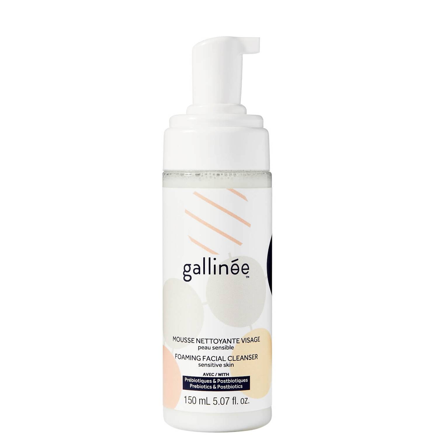 Gallinee Gallinee Microbiome Skincare Prebiotics & Postbiotics — Почистващ гел, 150 мл ТЕСТЕР 1