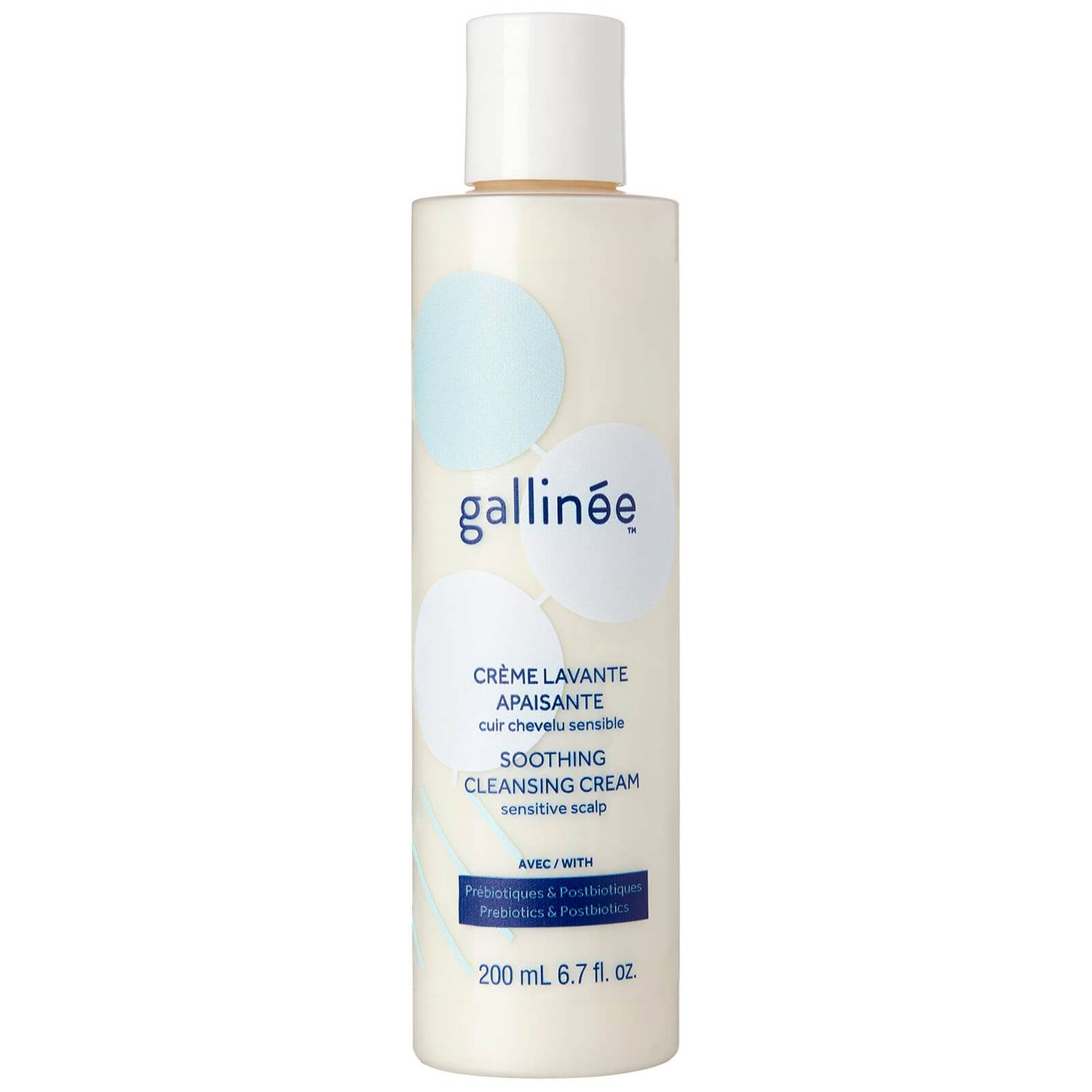 Gallinee Gallinee Hair Care Prebiotics & Postbiotics — Успокояващ шампоан, 200 мл ТЕСТЕР 1