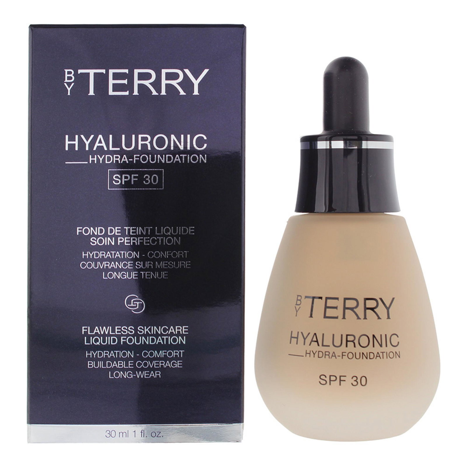 By Terry By Terry Hyaluronic Hydra — Хидратиращ течен фон дьо тен с хиалуронова киселина и SPF 30, 30 мл 2