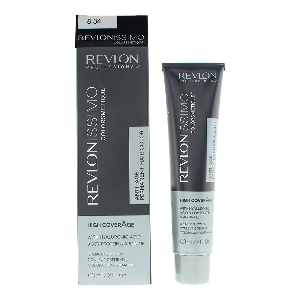 Revlon Revlon KER-HA Complex™ — Боя за коса, 60 мл — 8.34 Light Hazel Blonde 1