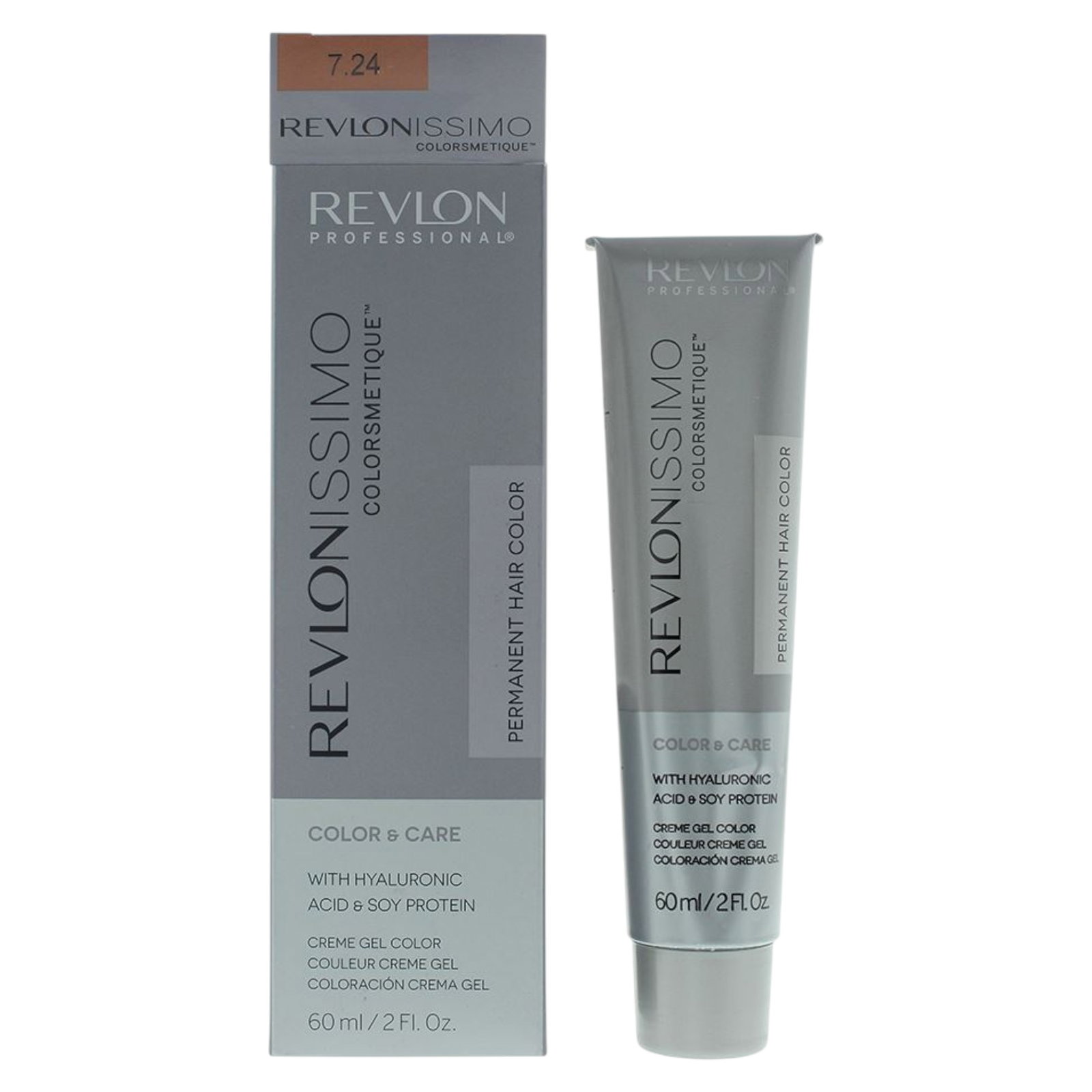 Revlon Revlon Revlonissimo — Боя за коса, 60 мл — 7.24 Coppery Pearl Blonde 1