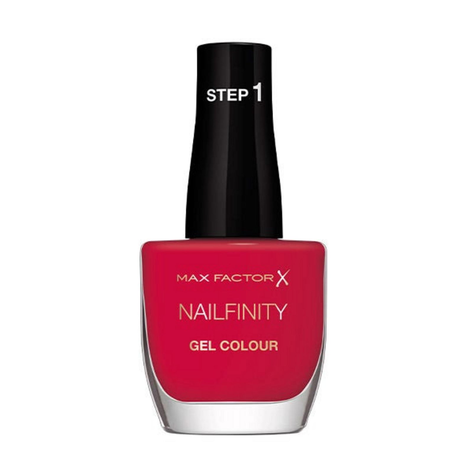 Max Factor Max Factor Nailfinity Vitamin E Glossy Finish — Лак за нокти, 12 мл — 300 Ruby Tuesday 1