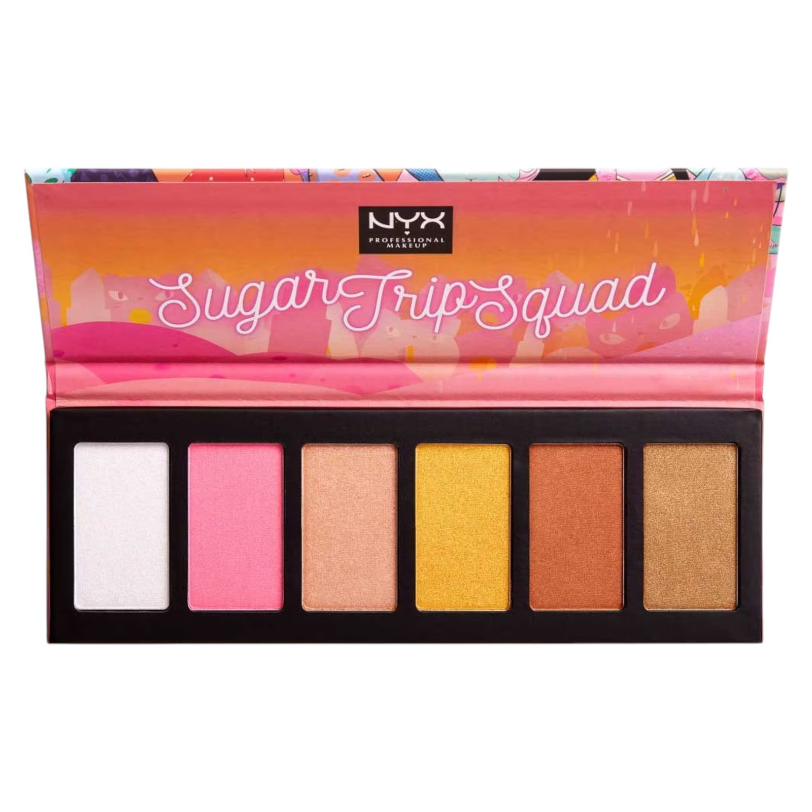 Nyx Nyx Sugar Trip Squad Cruelty-Free Shimmering — Хайлайтър, 30 г — 01 SQUADHP 1