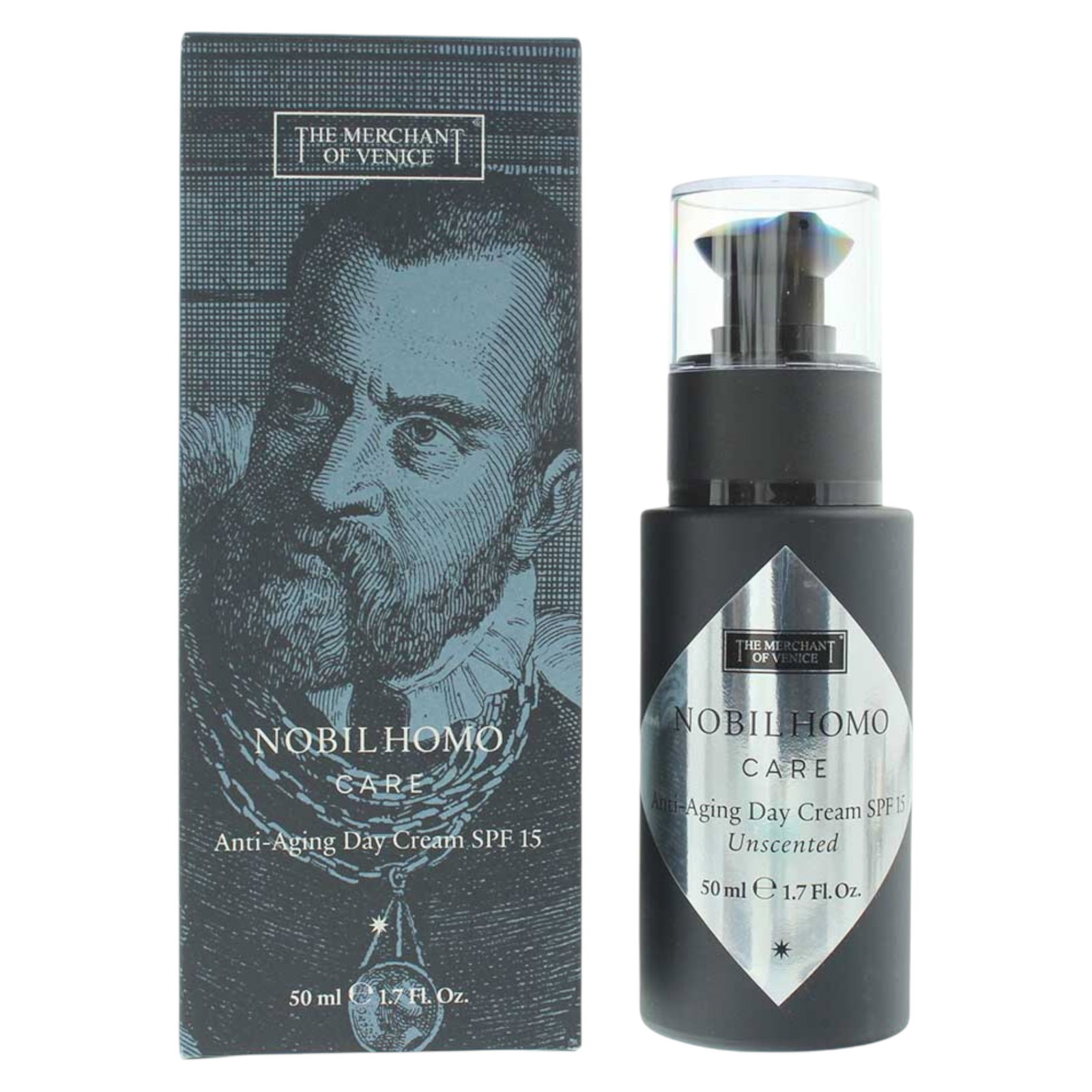 The Merchant Of Venice The Merchant Of Venice Nobil Homo Care — Подхранващ дневен крем с SPF 15, 50 мл 1