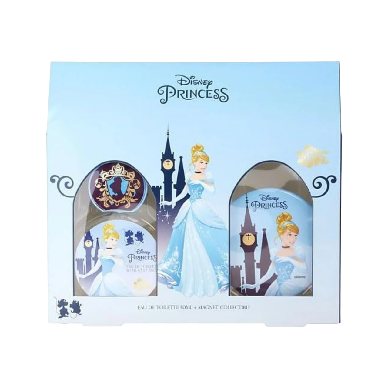 Disney Disney Set Disney: Cinderella For Girls 50 ml + Cinderella Mini Collectibles 50 мл - Тоалетна Вода 1