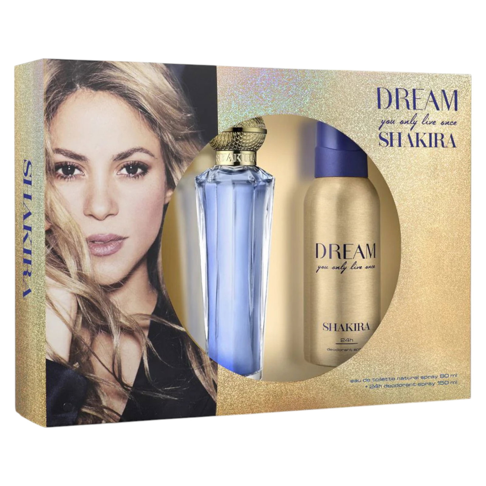 Shakira Shakira Shakira: Dream You Only Live Once — Дезодорант, 80 мл КОМПЛЕКТ 1